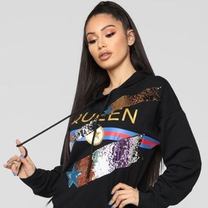 FASHION NOVA QUEEN PULLOVER✨